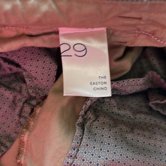 Anthropologie Pilcro The Easton Chino Pant Khaki Green Stripe Pockets Sz 29 - Picture 12 of 16